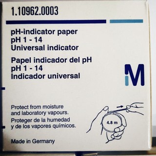 Giấy đo ph 1-14, code 110962, merck-đức