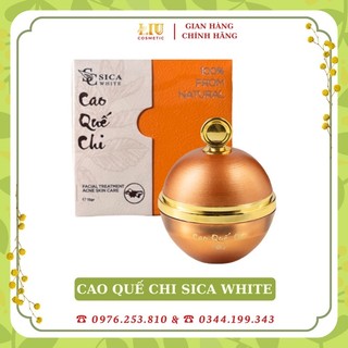 Cao quế chi - face mụn sica white - duong da va ngan nhieu loại mun