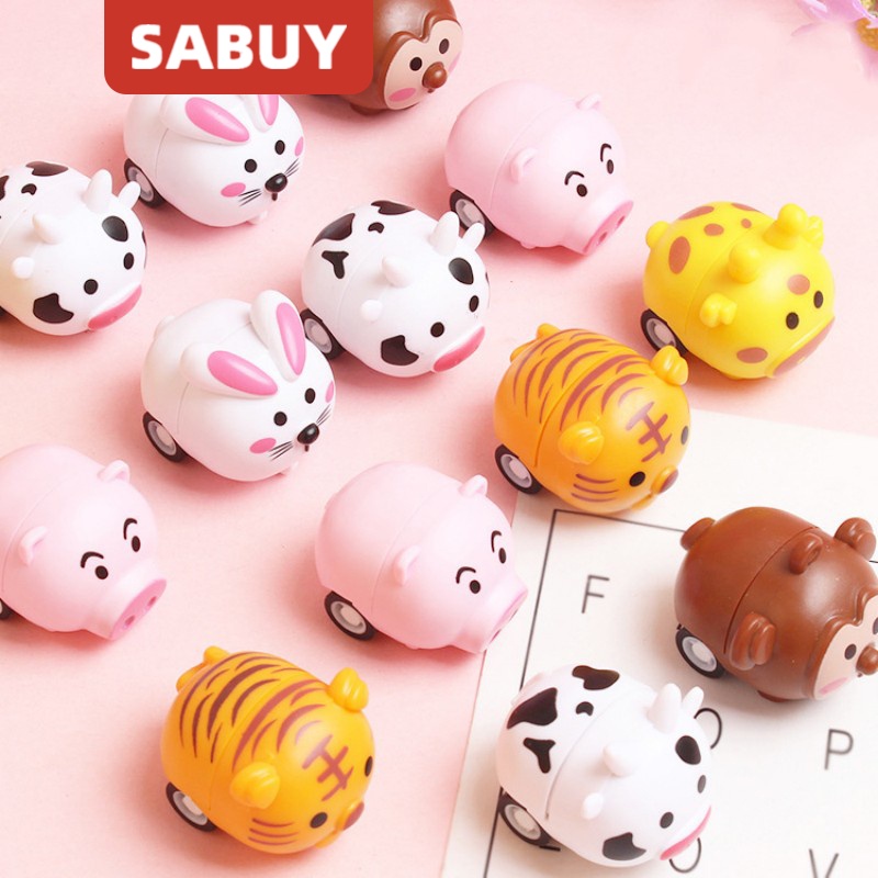 Xe Hơi Đồ Chơi mini Bằng Nhựa Mềm Dễ Thương Cho Bé