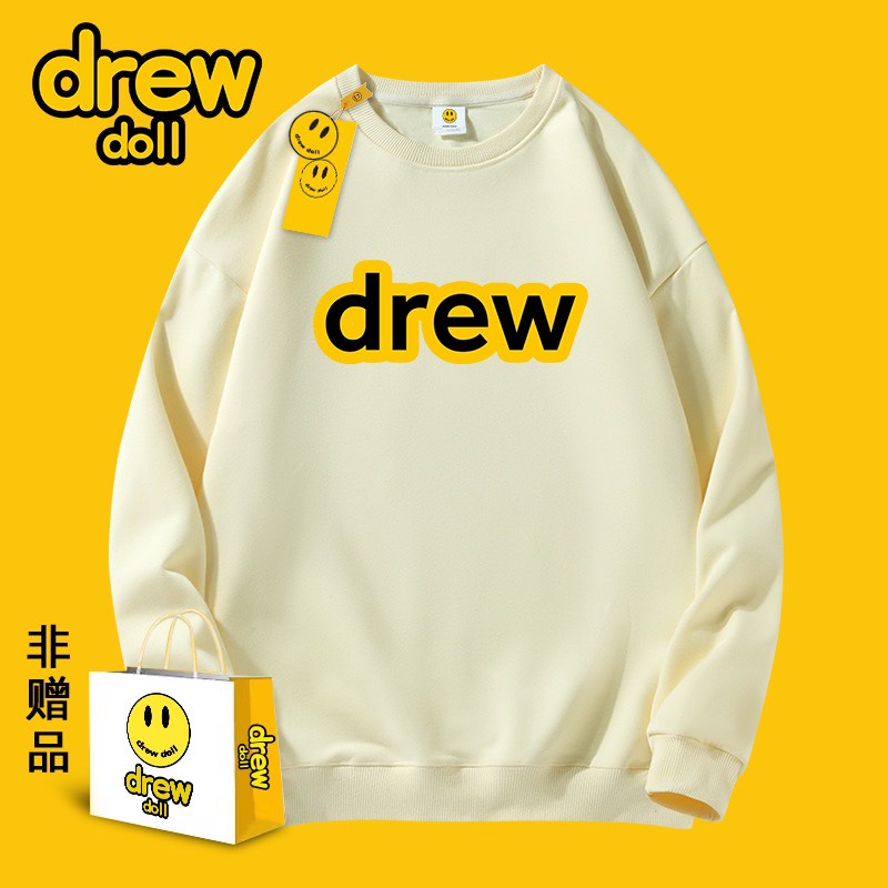 Áo Sweater DREW Nam Nữ Unisex, Áo Nỉ Form Rộng Phong Cách Hàn Quốc Họa Tiết DREW Dễ Phối Đồ CBMHOME