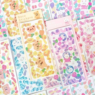 Tấm Sticker Laser Lấp Lánh Dễ Thương