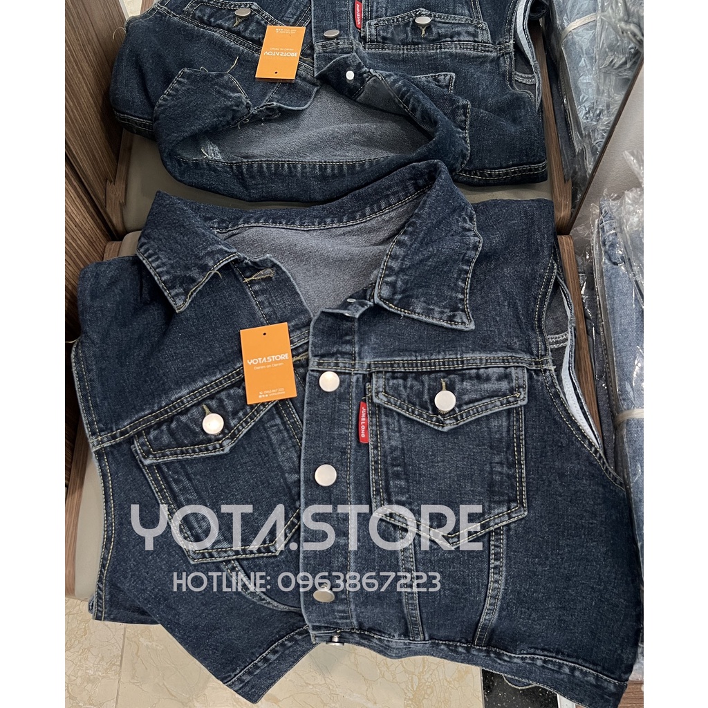 Áo khoác jeans gile - KB69