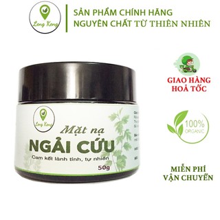 Mặt nạ ngải cứu thải độc da - mặt nạ đắp 100% thiên nhiênn