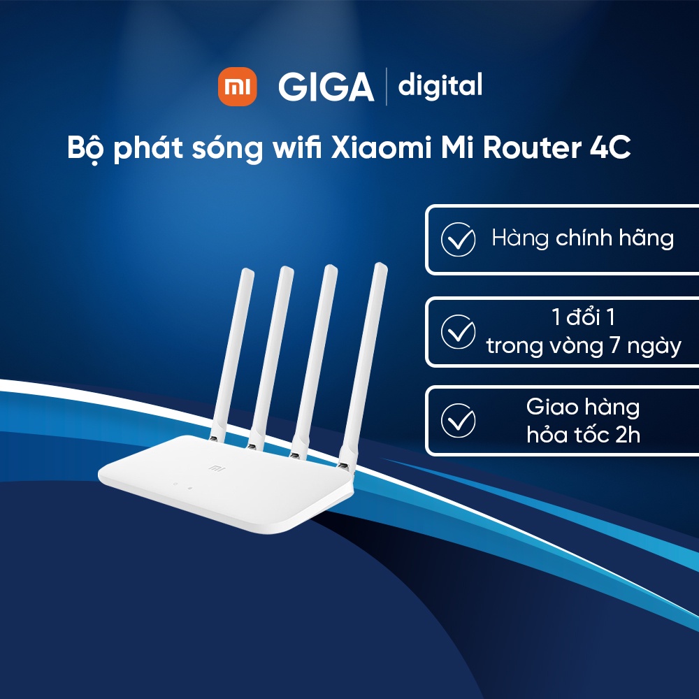 Bộ phát sóng wifi Xiaomi Router4c Mi Router 4C R4CM