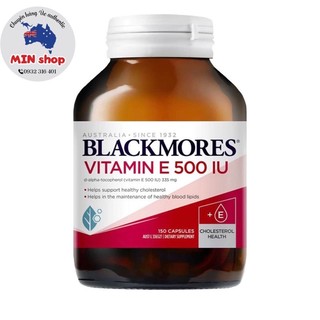 Viên uống blackmores 150v natural vitamin e 500iu 150viên