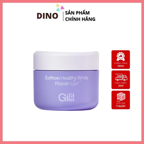 Kem Dưỡng Gilaa Saffron Trắng Khoẻ Phục Hồi 50ml