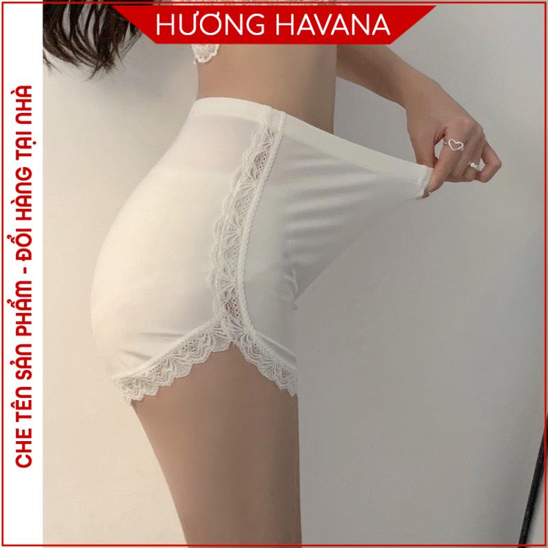 Quần mặc trong váy viền ren - Quần đùi ngủ co giãn 4 chiều FQ11