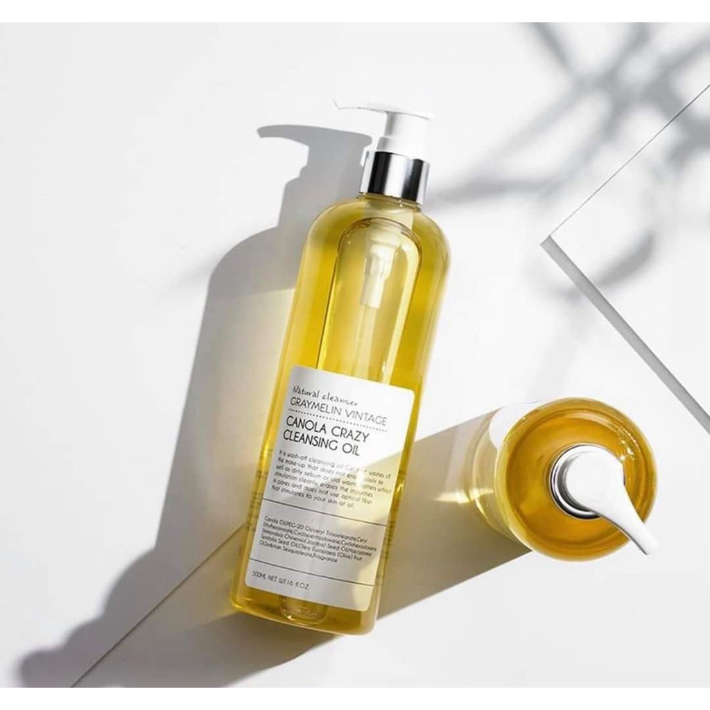 Dầu tẩy trang hoa cải Graymelin Vintage Canola Crazy Cleansing Oil