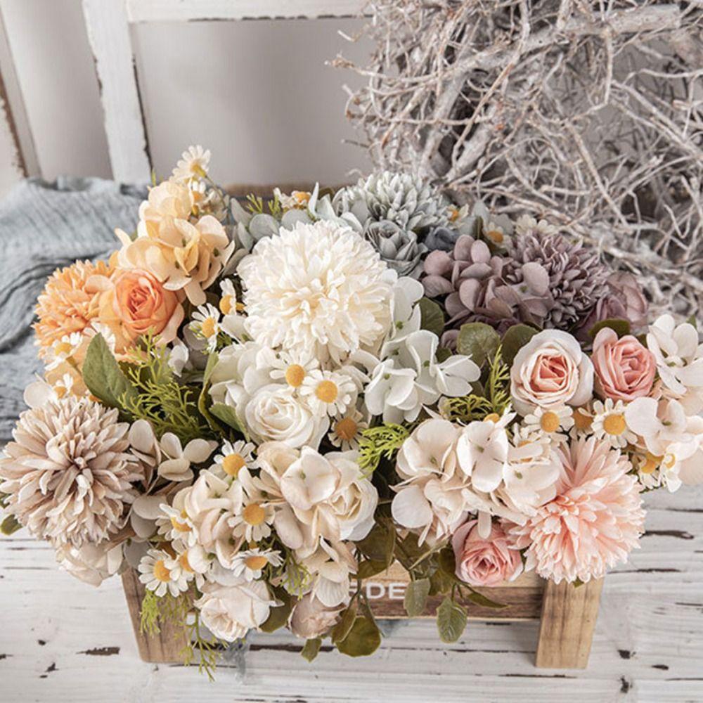 Hoa Cẩm Tú Cầu Nhân Tạo Sống Động Như Thật Dùng Trang Trí Tiệc