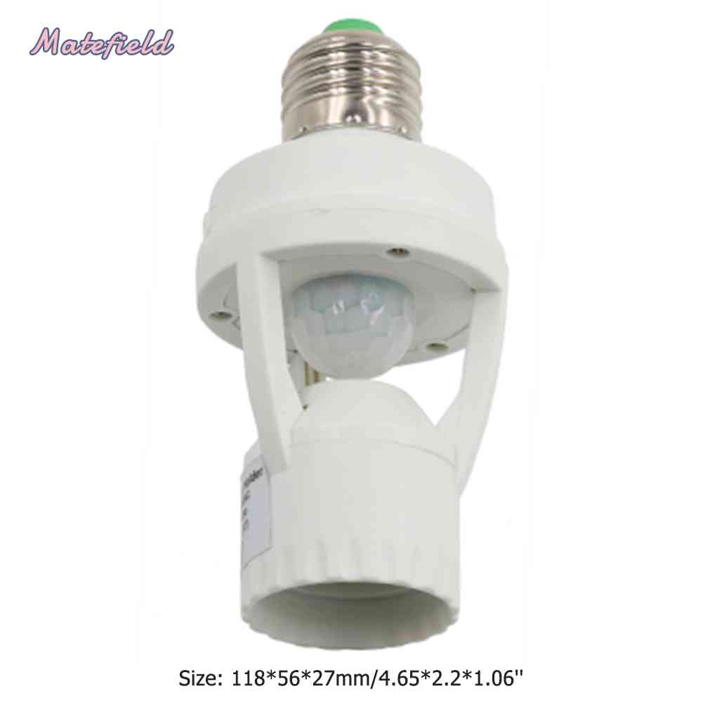 Đuôi Đèn Có Cảm Biến Chuyển Động E27 110-240V