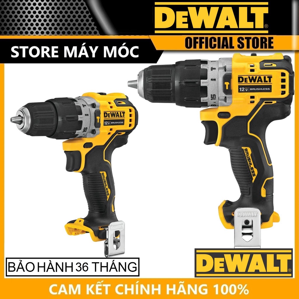 MÁY KHOAN CẦM TAY 12V DEWALT DCD706N- HÀNG CHÍNH HÃNG