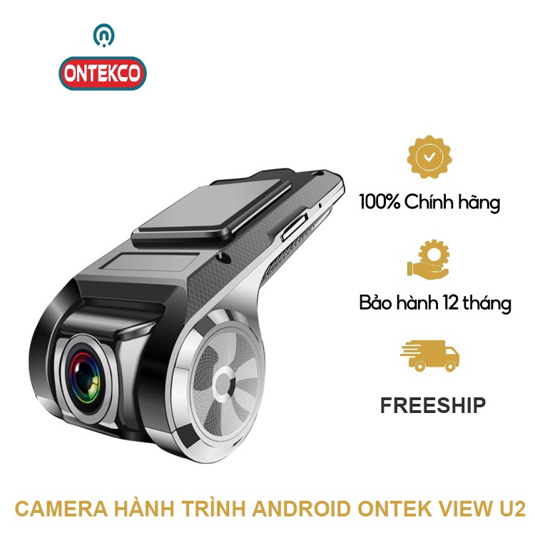 [SIÊU SALE] Máy quay hành trình, camera hành trình  ONTEKCO U2 full hd 1080 siêu nét app ONTEK VIEW Tiếng Việt | BigBuy360 - bigbuy360.vn
