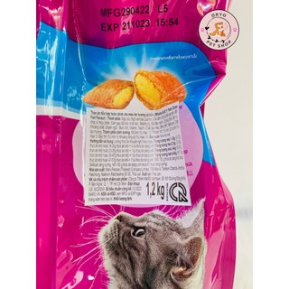 Thức ăn hạt cho mèo Whiskas 1,2kg