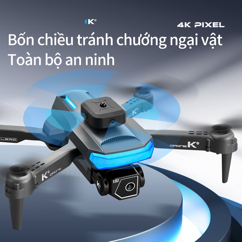 "⚡️Flycam 4k DRONE XT5 UAV Quadcopter Dòng quang học kép Định vị ống kính kép Chụp ảnh trên không 🔥 "