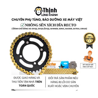 Nhông sên xích dĩa Recto(hết) CHỈ CÒN Nhông sên xích dĩa Kosoku(Sên 10ly) MỚI