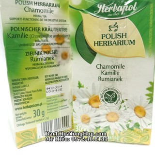 [Hỏa Tốc] Trà Herbapol hoa cúc hộp 30g