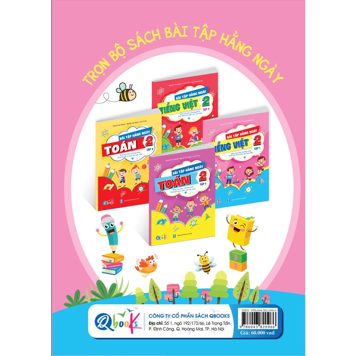 Sách - Bài Tập Hằng Ngày Tiếng Việt Lớp 2 - học kì 1 - Kết nối tri thức với cuộc sống