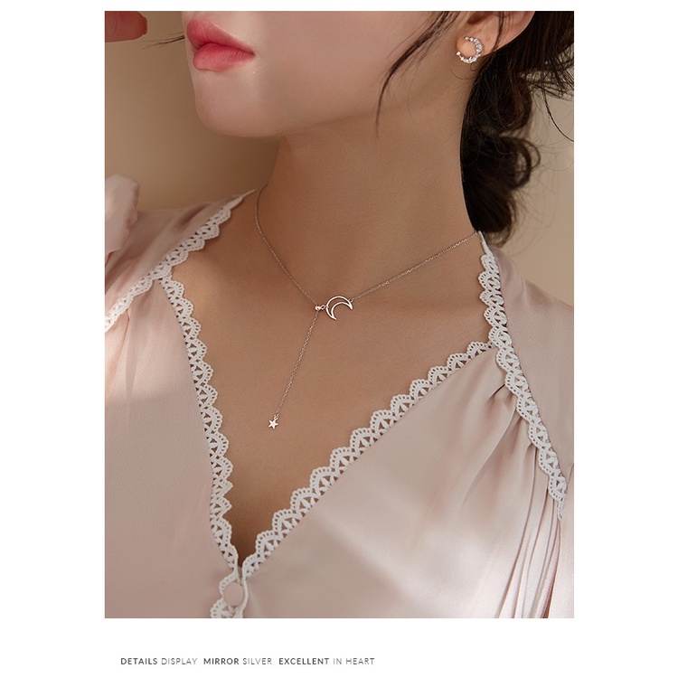 Vòng cổ Mặt Trăng Và Ngôi Sao