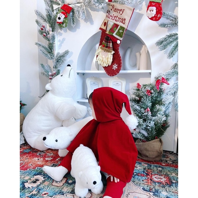 Áo choàng + quần xmas cho bé trai và gái Nanci room