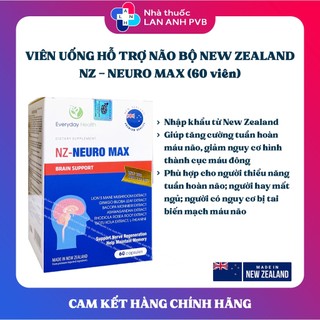 Nz neuro max - viên uống hỗ trợ não bộ từ new zealand.