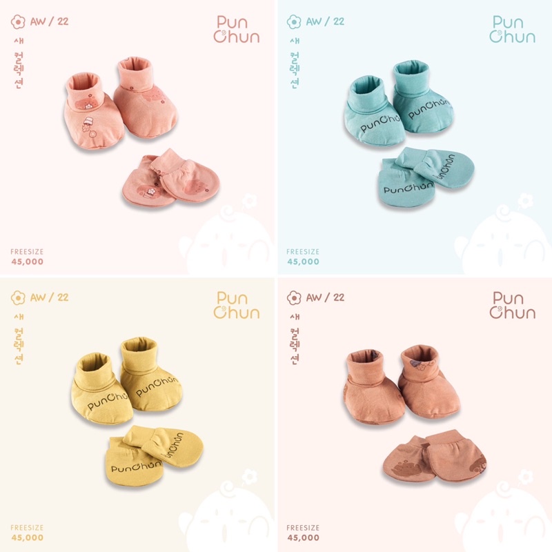 Punchun - Phụ kiện sơ sinh mềm mại