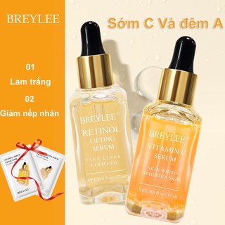 Set 2 Lọ Serum Breylee Chứa Vitamin C giúp Dưỡng Ẩm Và Làm Trắng Da Hiệu Quả