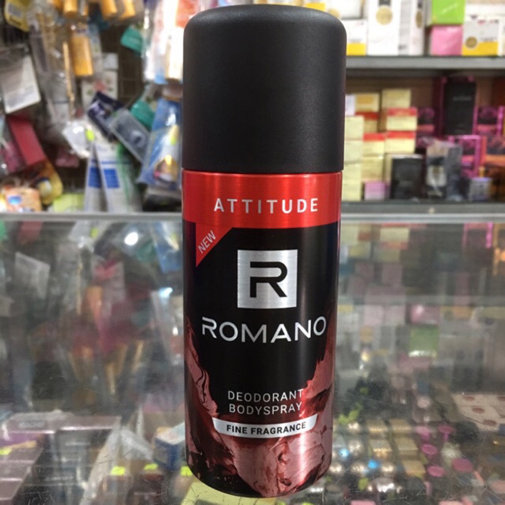Xịt khử mùi toàn thân Romano 150ml