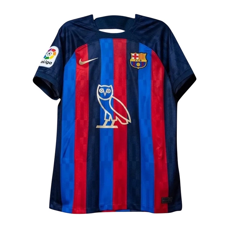 Áo Bóng Đá Thể Thao In Logo Barcelona Cổ Điển 22-23