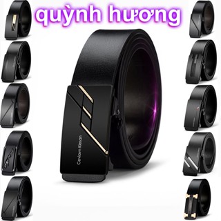 Thắt Lưng Nam Cao Cấp ck khóa tự động Nhiều Mẫu Để Chọn, bảo hành 12 tháng