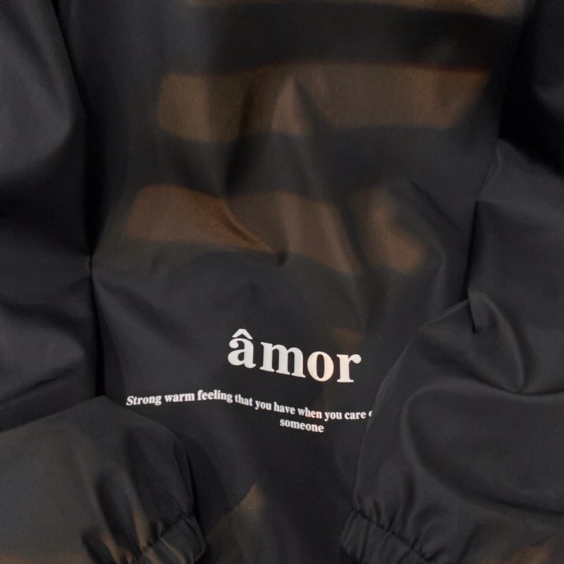 Áo Khoác Jacket AMOR Vải Dù Form Rộng Unisex-Yowol.sg