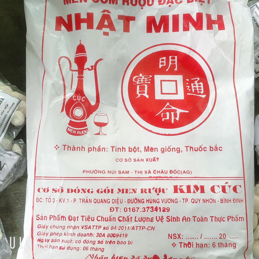 Combo 10 Gói Men Ngọt Rượu Nếp, Cơm Rượu Đặc Biệt Nhật Minh Làm Bánh Bao [THKN77]