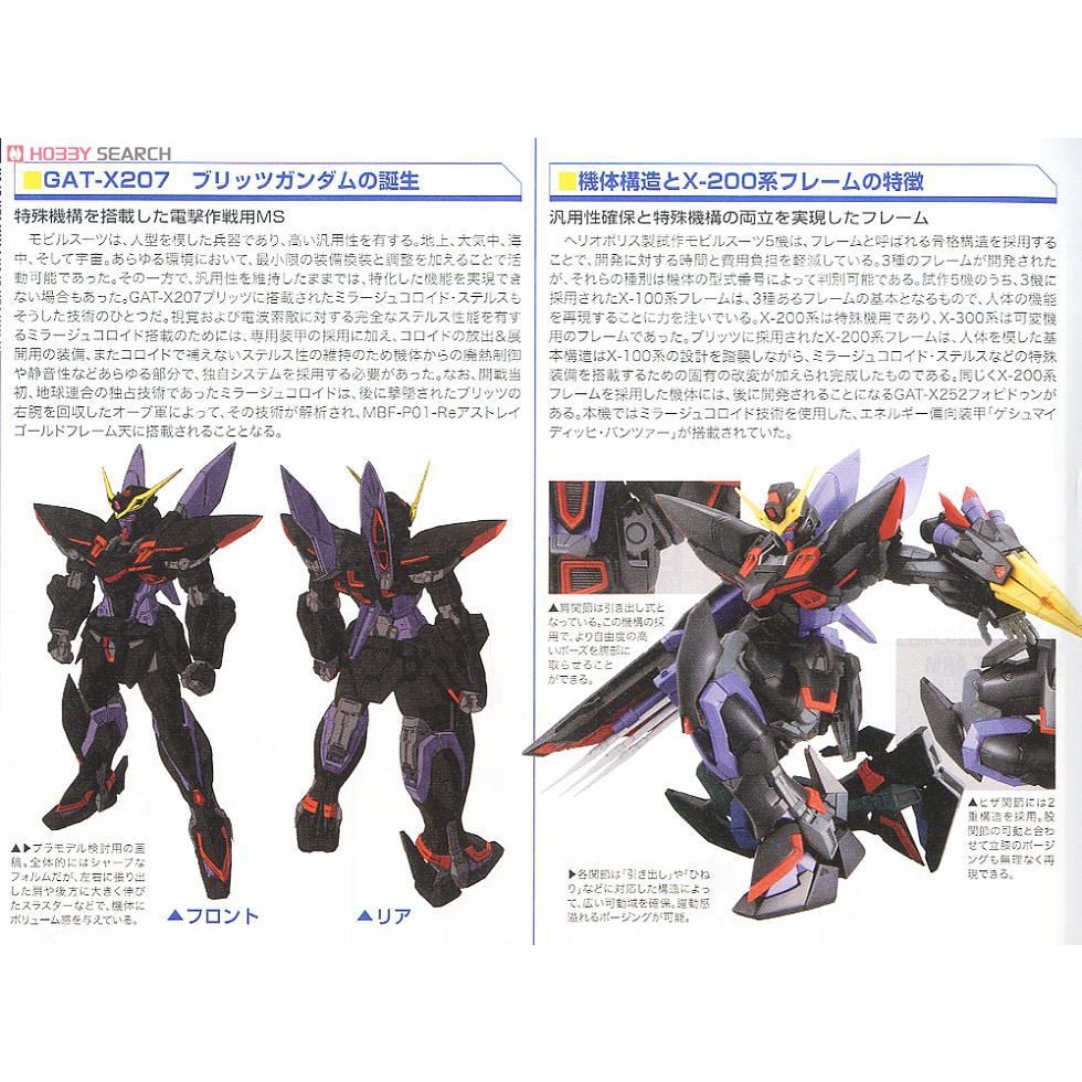 Mô hình lắp ráp Bandai Gundam SEED MG 1/100 Blitz Gundam