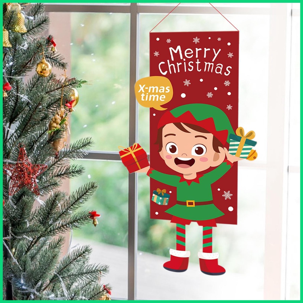 Dây Cờ Treo Trang Trí Giáng Sinh Chữ Merry Christmas