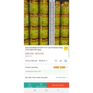 Sữa colos baby 800g số 0+ 1+ 2+