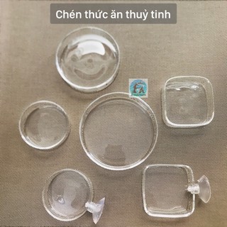 Chén đựng thức ăn cho tép cá
