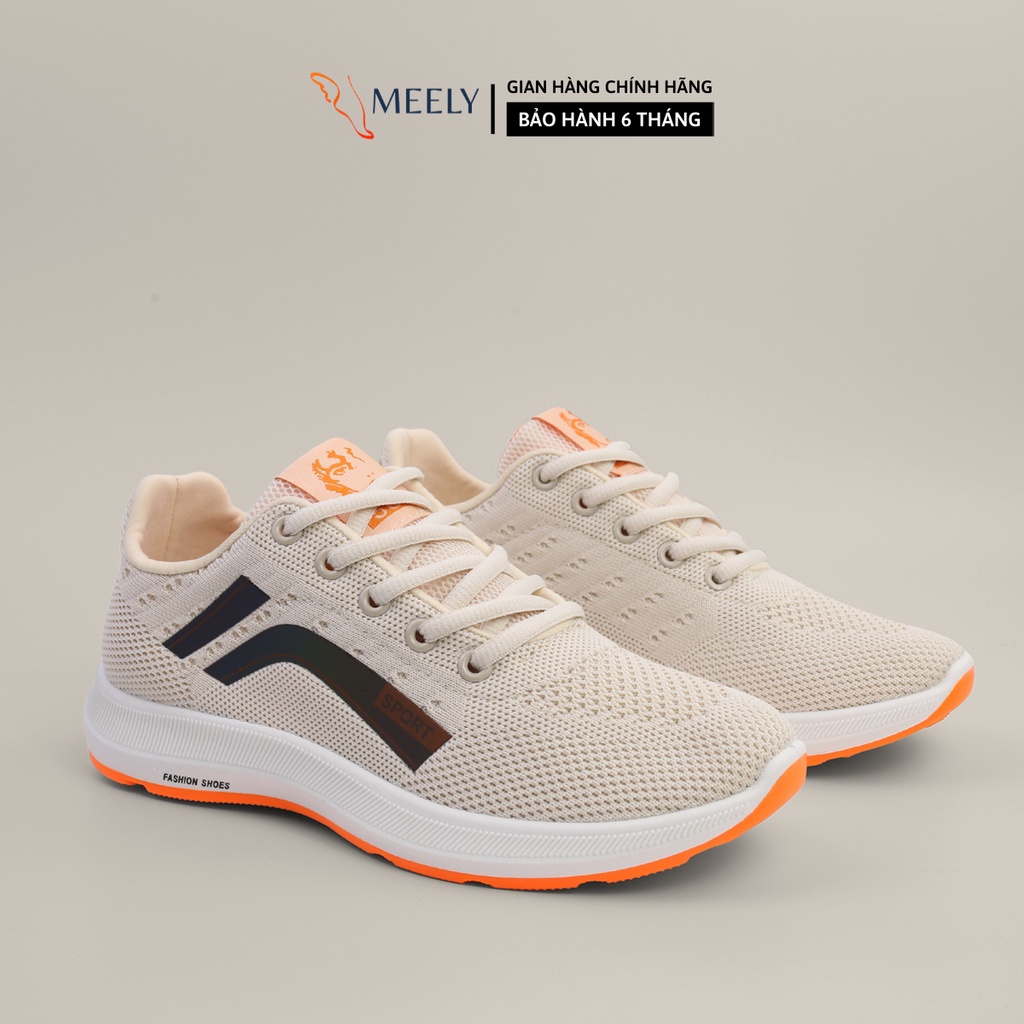 Giày Thể Thao Nữ MEELY Sneaker Đế Mềm Cao 3p - K180