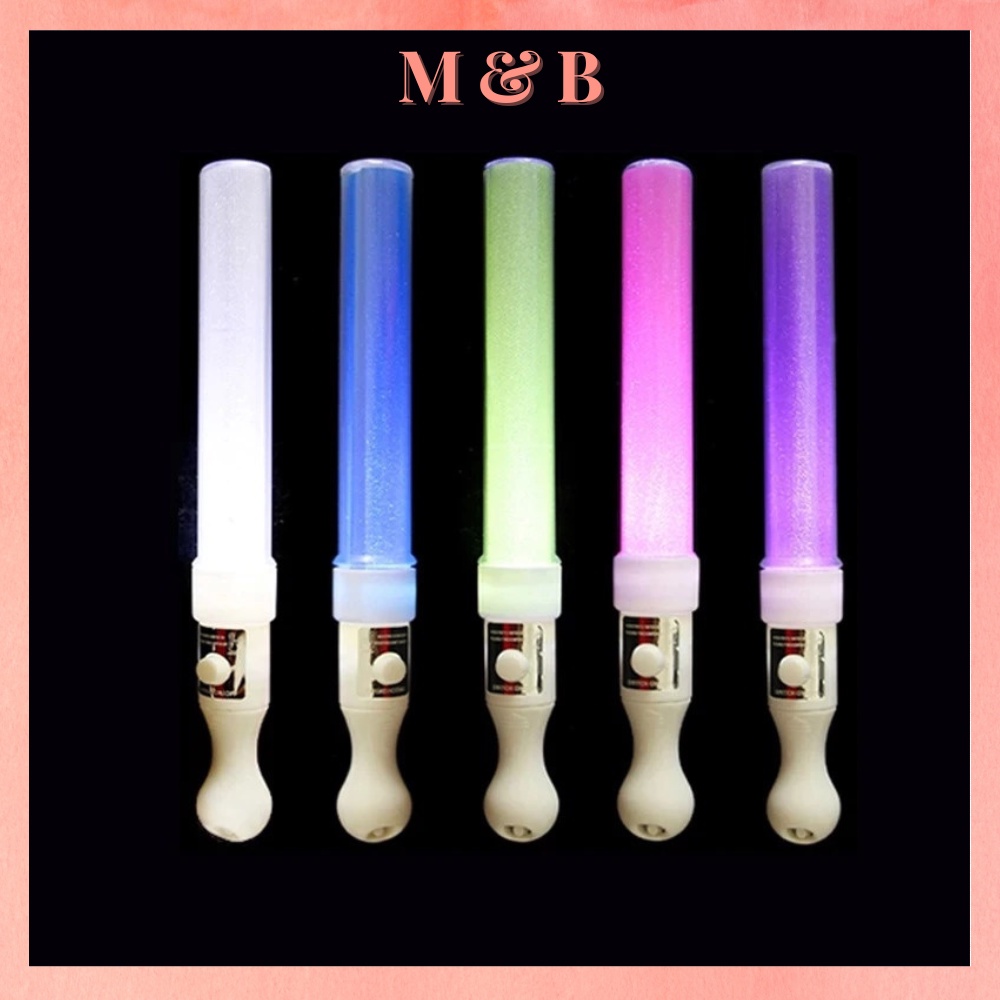 Đèn LED 15 màu lightstick glow, que phát sáng thanh dạng chong chóng dạ quang phát sáng nhiều màu sắc