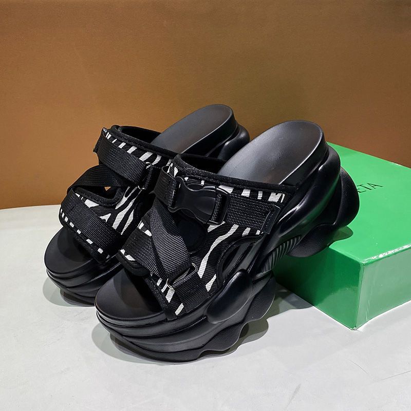 Dép bánh mì đế cao Dép đế xuồng Dép Đế Dày 7cm Tăng Chiều Cao Thời Trang Mùa Hè 2022 Cho Nữ