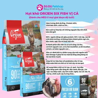 Orijen six fish cat food