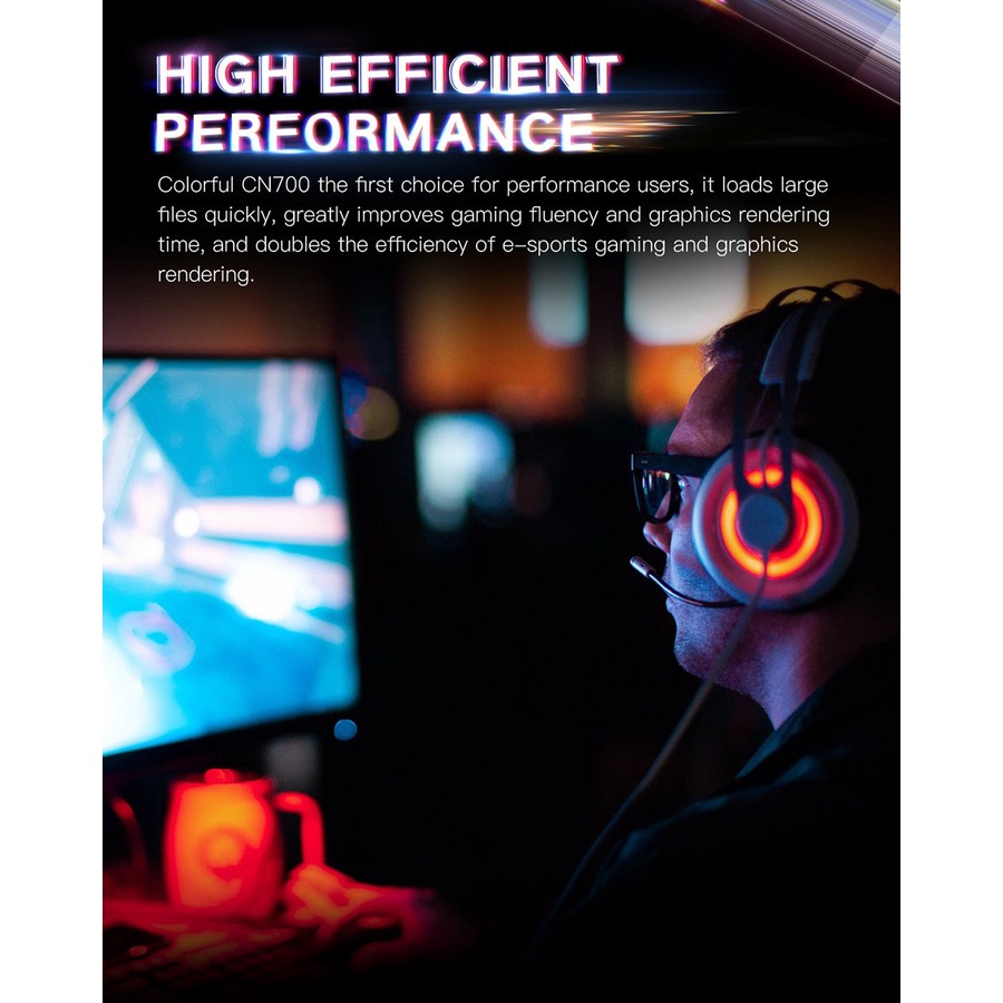 Ổ cứng SSD COLORFUL CN700 512GB PCIe 4.0 NVMe M.2 - Hàng chính hãng