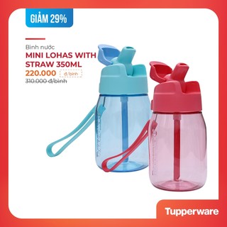 Bình nước Mini Lohas 350ml có ống hút