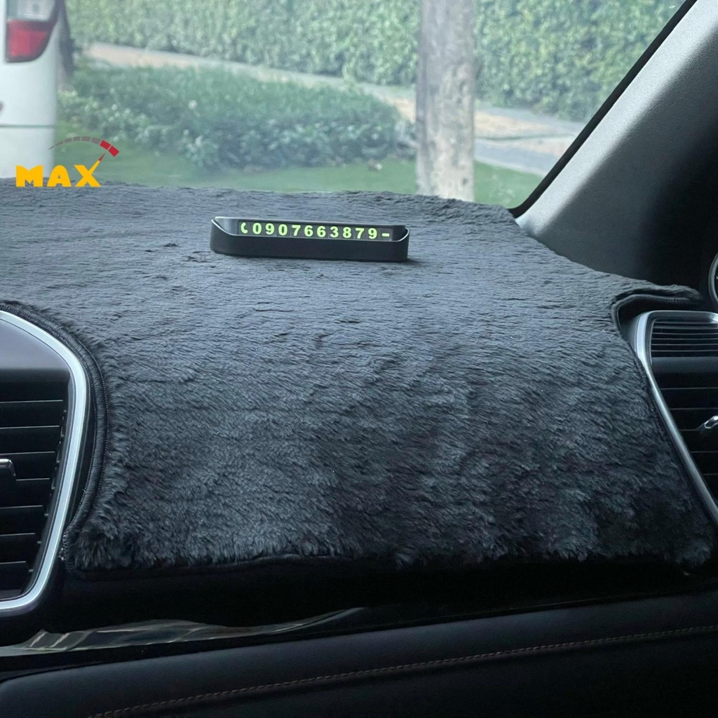 Thảm Taplo Toyota Chất Liệu Nhung Lông Cừu Loại Dài Cao Cấp Xe Fortuner Innova Camry Altis Vios Avanza Veloz Raize Cross