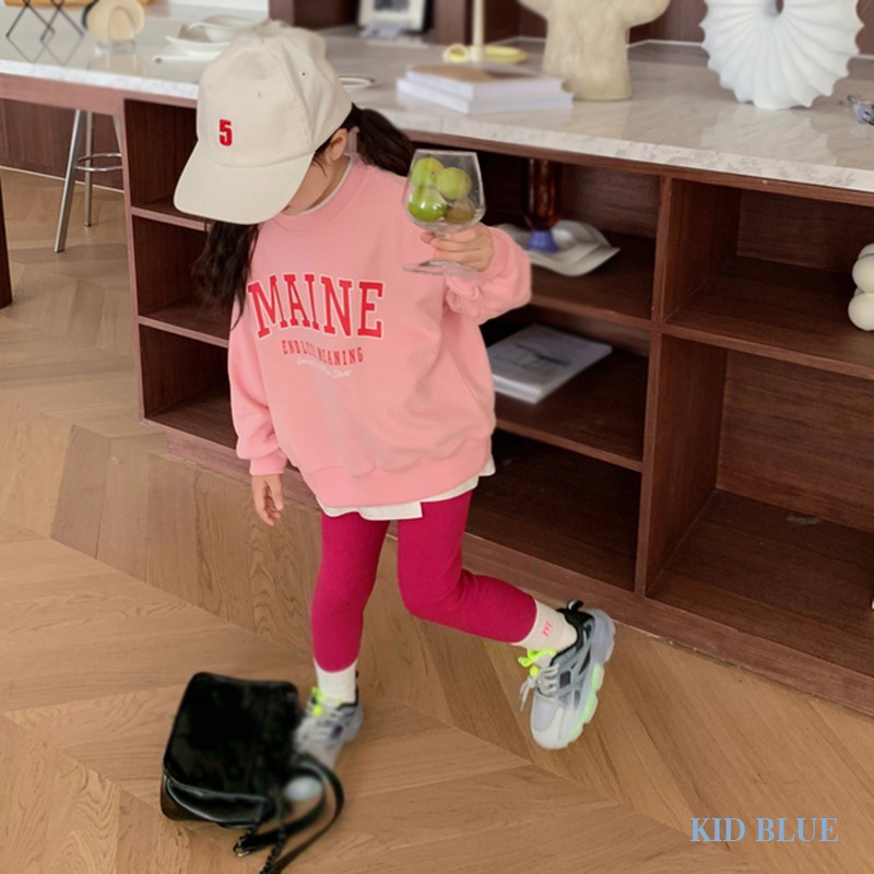 Quần Dài Thể Thao Lưng Thun Co Giãn Tốt Thời Trang Xuân Thu Cho Bé Gái