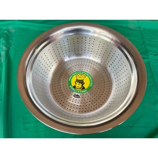 Rổ rá viền bành dày inox Gorilla chef cao cấp
