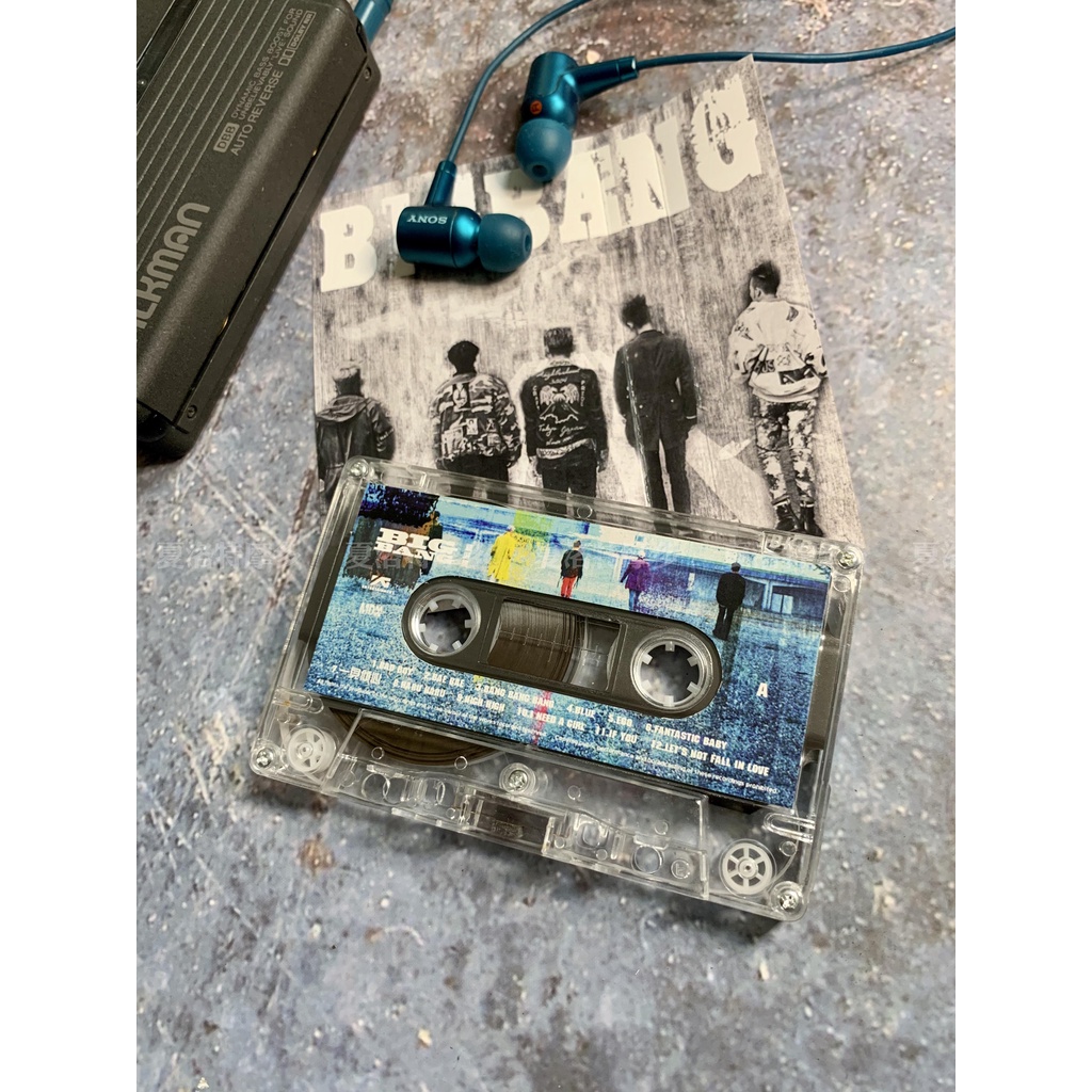 Z08 BIGBANG Bộ Sưu Tập Băng Album Cassette G-Dragon TOP Power Bộ Sưu Tập Hàng Tuần Thương Hiệu Mới Cassette Băng Bộ Sưu Tập T1101