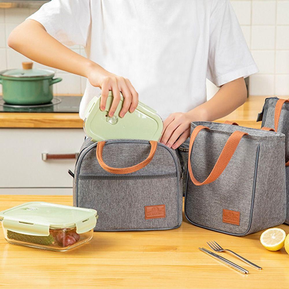 CONOPERY Túi Đựng Hộp Cơm Giữ Nhiệt Chống Thấm Nước Tiện Dụng Mang Theo Du Lịch