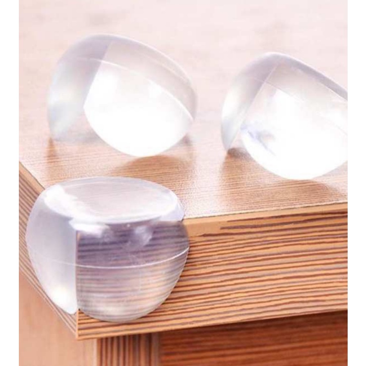 Set 4 Miếng bịt góc bàn bọc cạnh bàn silicon tránh va đập an toàn cho gia đình và bé  G82-Bocgocban-Silicon