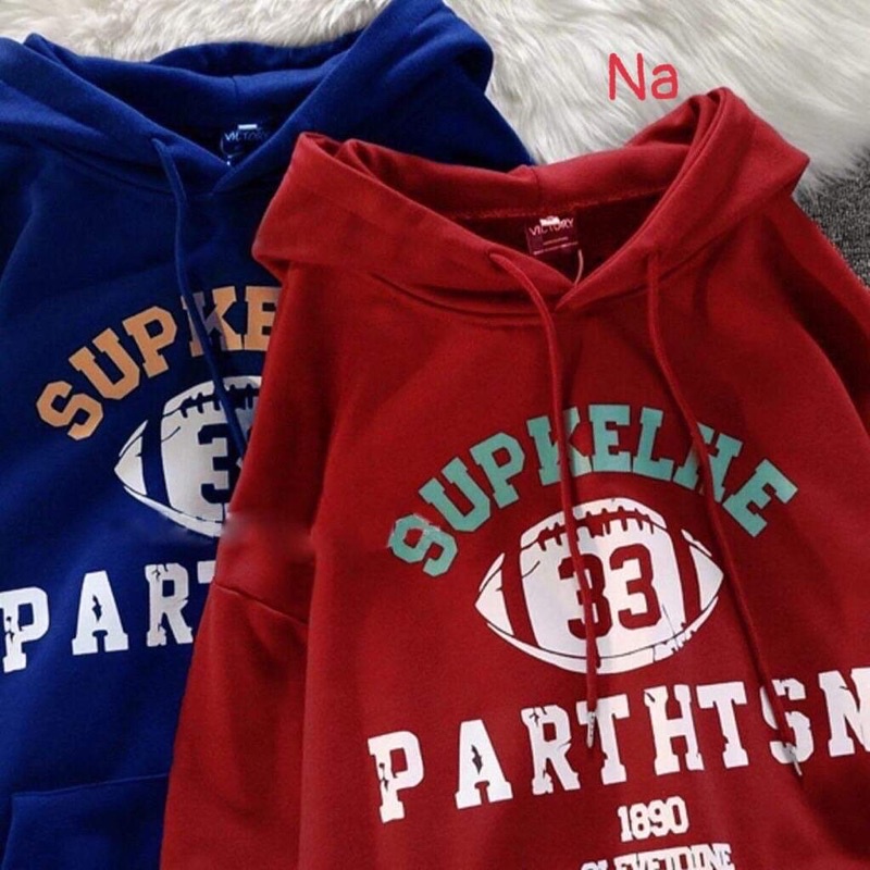 Áo hoodie SUPK 33 mũ 2 lớp NA577