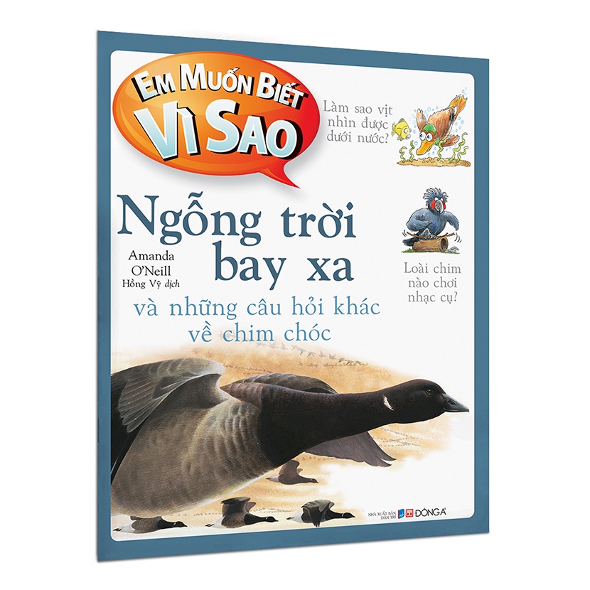 Sách- Em muốn biết vì sao- Ngỗng trời bay xa và những câu hỏi khác về chim chóc
