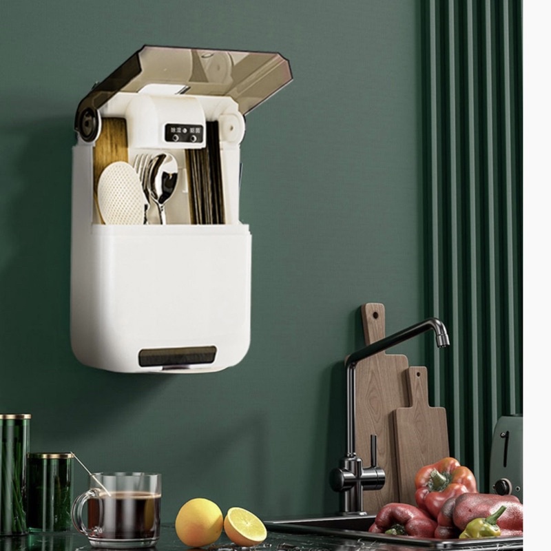 Máy Sấy Khô Đũa Thìa Khử Khuẩn Bằng Tia UV bảo vệ sức khỏe gia đình.BH12T